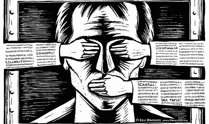 censorship, hand over eyes and mouth